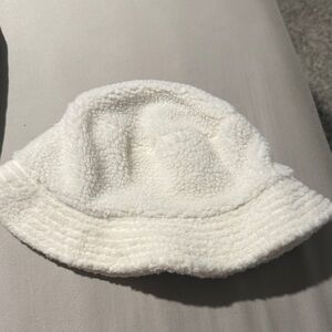 H&M Soft White Kids Bucket Hat